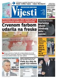 Vijesti - broj 6586, 26. jul 2016.