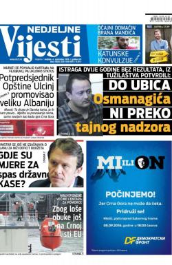 Vijesti - broj 6626, 4. sep 2016.