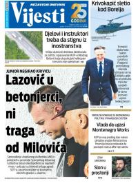 Vijesti - broj 8717, 20. jul 2022.