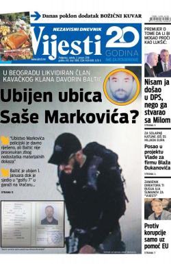 Vijesti - broj 7107, 3. jan 2018.