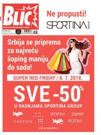 Blic - broj 7681, 5. jul 2018.