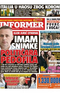 Informer - broj 2398, 10. mar 2020.