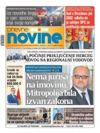 Dnevne novine - broj 2584, 21. jan 2020.