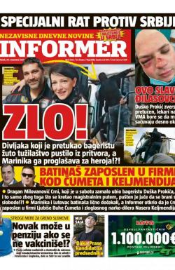 Informer - broj 2925, 30. nov 2021.