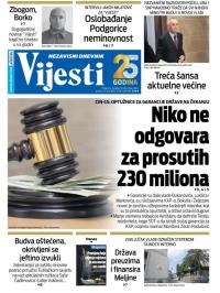 Vijesti - broj 8868, 18. dec 2022.