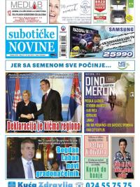 Nove Subotičke novine - broj 25, 24. jun 2016.