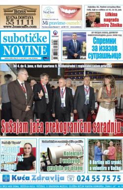 Nove Subotičke novine - broj 23, 5. jun 2015.