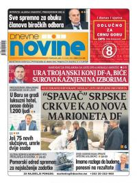 Dnevne novine - broj 2760, 17. avg 2020.