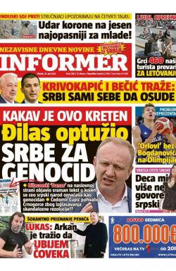 Informer - broj 2788, 22. jun 2021.