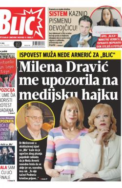 Blic - broj 6912, 13. maj 2016.