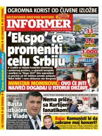 Informer - broj 3401, 23. jun 2023.