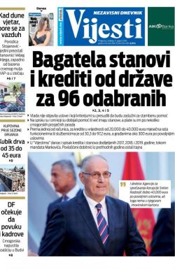 Vijesti - broj 7666, 11. avg 2019.