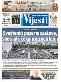 Vijesti - broj 7799, 21. dec 2019.