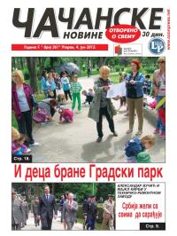 Čačanske novine - broj 361, 4. jun 2013.