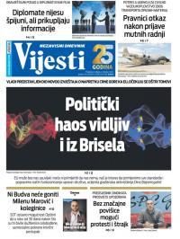 Vijesti - broj 8791, 2. okt 2022.