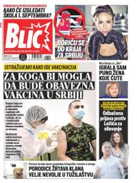 Blic - broj 8755, 14. jul 2021.