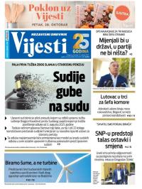 Vijesti - broj 8816, 27. okt 2022.