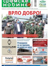 Sremske Novine - broj 3100, 29. jul 2020.