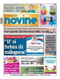 Dnevne novine - broj 2797, 29. sep 2020.