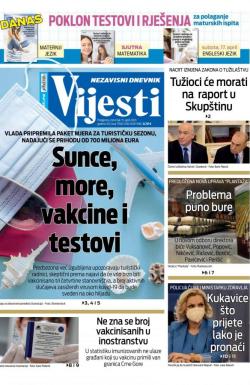 Vijesti - broj 8269, 15. apr 2021.