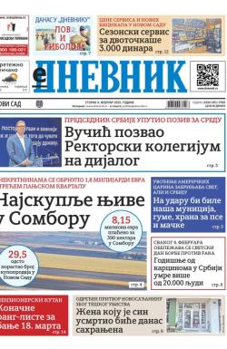 Dnevnik - broj 27983, 4. feb 2025.