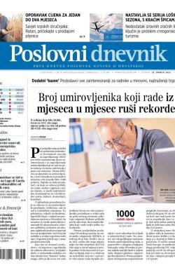 Poslovni Dnevnik - broj 4887, 25. jul 2023.