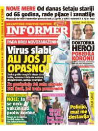 Informer - broj 2431, 21. apr 2020.