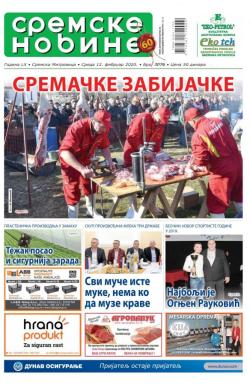 Sremske Novine - broj 3076, 12. feb 2020.