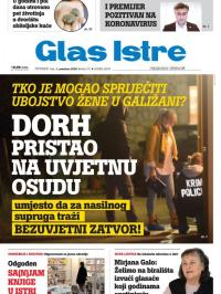 Glas Istre - broj 331, 1. dec 2020.