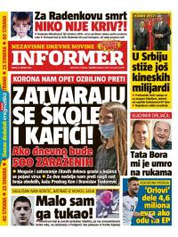 Informer - broj 2578, 13. okt 2020.