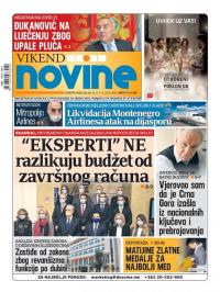 Dnevne novine - broj 2873, 26. dec 2020.