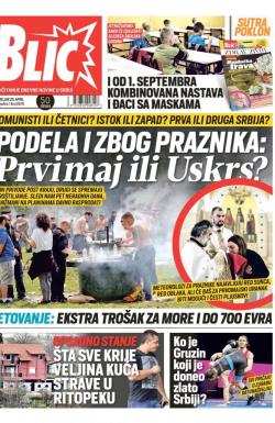 Blic - broj 8678, 26. apr 2021.