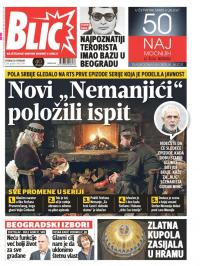 Blic - broj 7549, 20. feb 2018.