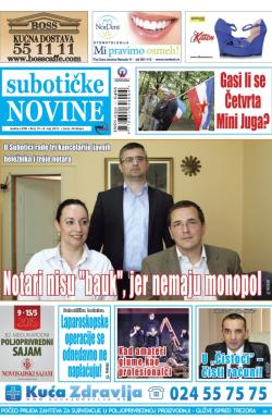 Nove Subotičke novine - broj 19, 8. maj 2015.