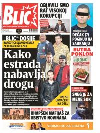 Blic - broj 7559, 2. mar 2018.