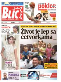 Blic - broj 6311, 7. sep 2014.