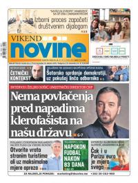 Dnevne novine - broj 2693, 30. maj 2020.