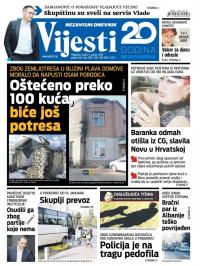 Vijesti - broj 7109, 5. jan 2018.