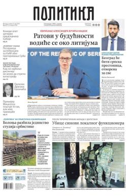 Politika - broj 39715, 25. jun 2024.