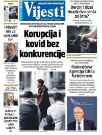 Vijesti - broj 8127, 21. nov 2020.