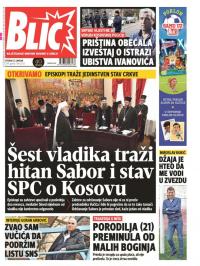 Blic - broj 7522, 23. jan 2018.