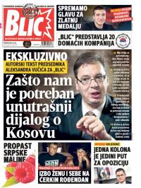 Blic - broj 7342, 24. jul 2017.