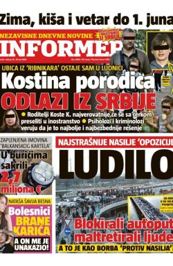 Informer - broj 3366, 13. maj 2023.