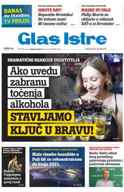 Glas Istre - broj 272, 2. okt 2020.