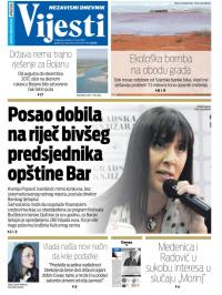 Vijesti - broj 7514, 9. mar 2019.