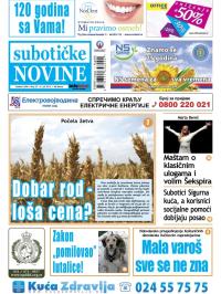 Nove Subotičke novine - broj 27, 5. jul 2013.