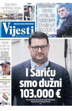 Vijesti - broj 7448, 30. dec 2018.