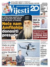 Vijesti - broj 7047, 2. nov 2017.