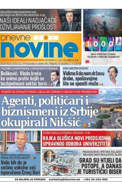 Dnevne novine - broj 2898, 28. jan 2021.