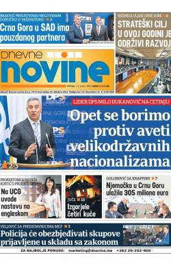 Dnevne novine - broj 2599, 7. feb 2020.